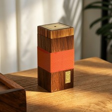 1x Holz Zahnstocherhalter Box Restaurant Cafe Frei Stehend, Bunt