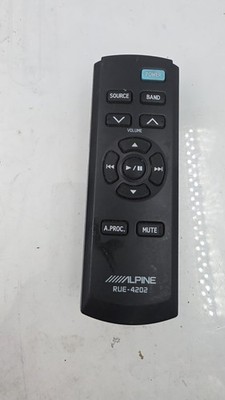 Alpine RUE-4202 OEM Remote Control For Car Audio CD Player Original
