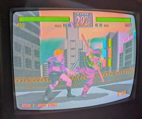 Last Bronx - Sega Saturn. Complete in Box with Obi & Poster. From Japan. Tested