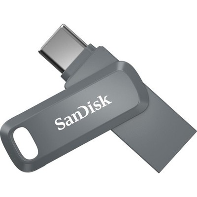 SanDisk Ultra  Dual Drive Go USB Type-C  128 GB USB-Stick Dunkelgrau USB 3.2