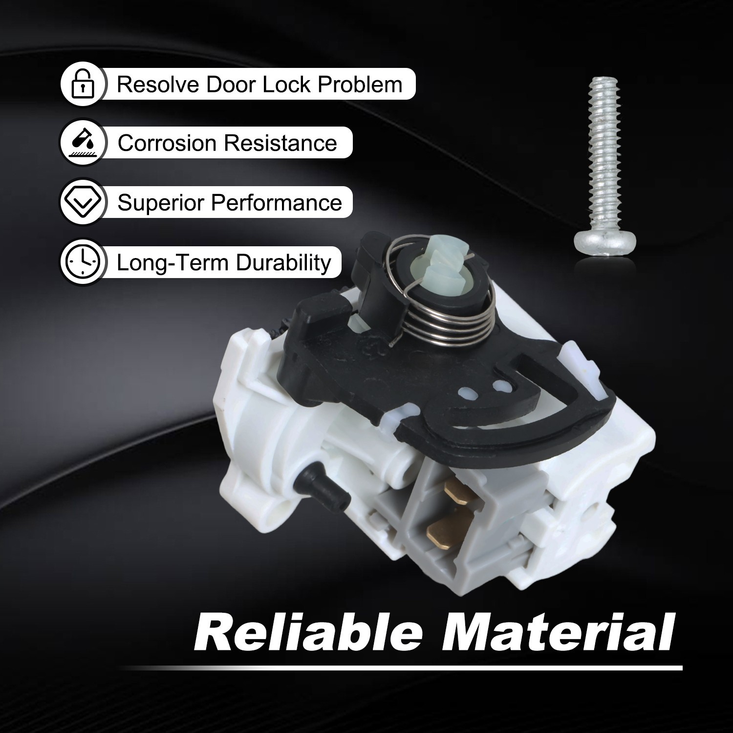 FITS FOR RENAULT CLIO MK2 MK3 BOOT TAILGATE LOCKING SOLENOID MOTOR ACTUATOR UK - Image 2