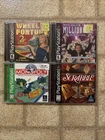 Lot Of 4 PS1 Games Monopoly, Wheel of Fortune, Wants To Be Millionaire& Scrabble