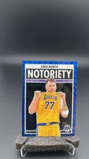 2024-25 Panini Mosaic Luka Doncic Notoriety Blue Prizm /199 Lakers #11863 S