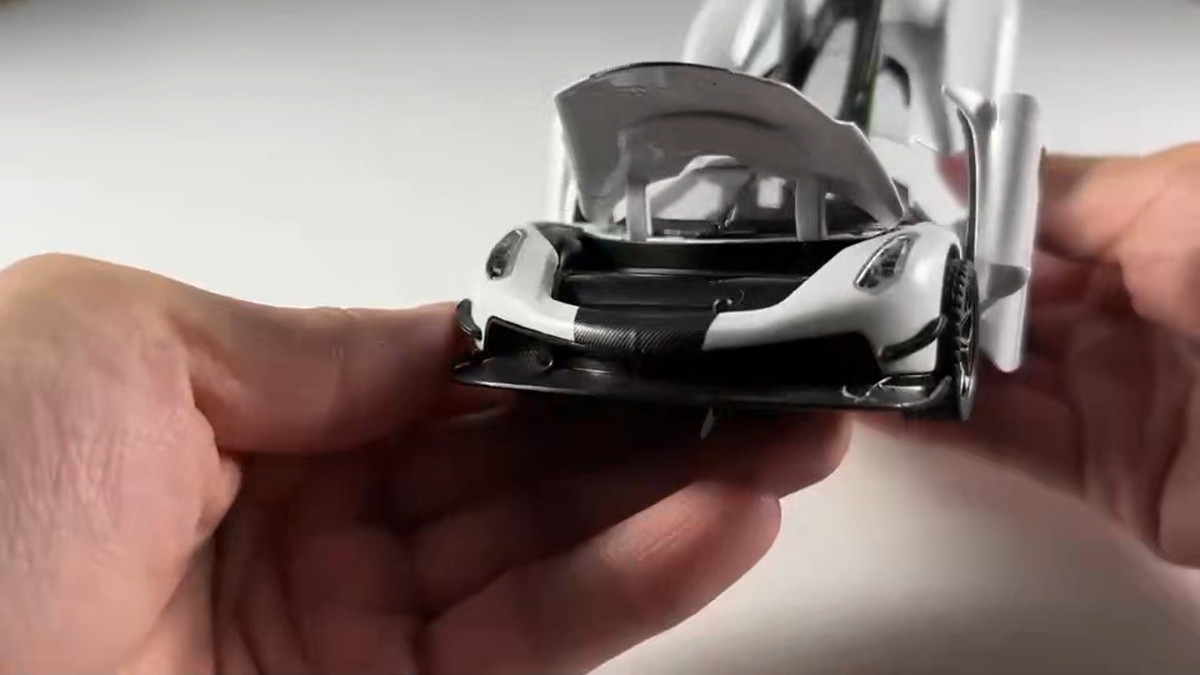 1:32 KNSG Jesko Absolut Diecast-Speed Demon Supercar, Sound Light
