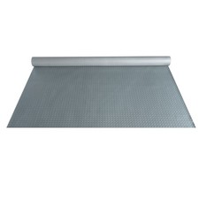 Garage Floor Mat Roll Diamond Plate PVC Vinyl Car Non-slip 2.5mm Thick 4.6x20 Ft