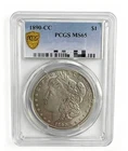 1890-CC Morgan Silver Dollar Vintage Collectible Coin