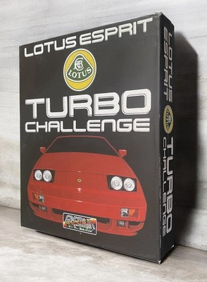 NEW LOTUS TURBO CHALLENGE COMMODORE AMIGA REPRO BOX