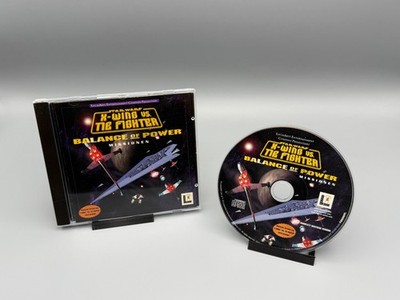 PC-Spiel (Retrogame) ''Star Wars X-Wing Tie Fighter: Balance of Power Missionen''