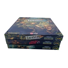 3X Heroes of Normandie Expansions: Carentan, Sainte-Mere Eglise, Pegasus Bridge