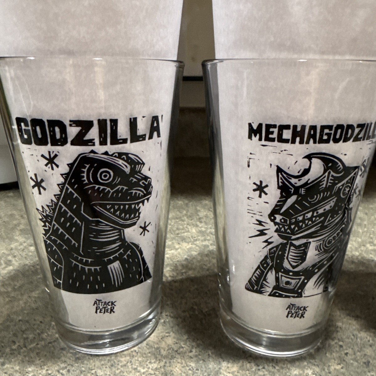 Godzilla x Pabst Blue Ribbon x Attack Peter Limited King Ghidorah