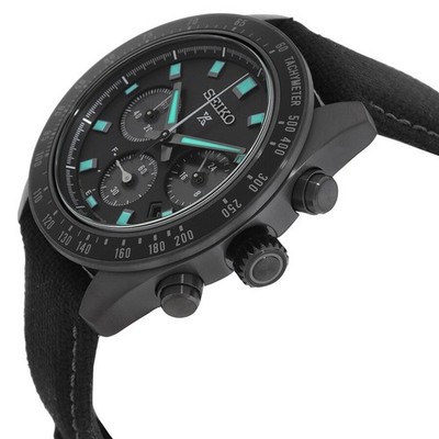 Seiko Men's Prospex Speedtimer Solar Chronograph Gray Dial Watch