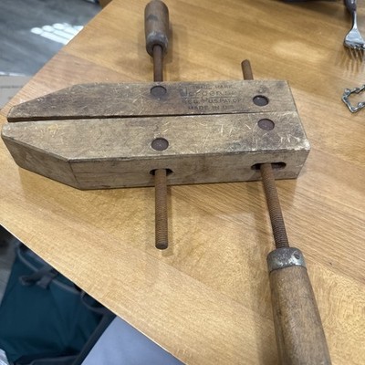 Jorgensen #1 10  Handscrew Wood Clamp USA Adjustable Clamp Co Vintage