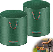 2X Sacs De Jardin Indéchirables, 500L Sac Jardinage Déchets, Autoportant
