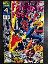 FANTASTIC FOUR #362 MARVEL COMICS 1992 SPIDER-MAN, WILD BLOOD EDIZIONE DIRETTA VF-