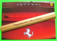 RARE ca 2001 Ferrari JAPAN Full Line Dlx 8-pg Color Catalog BROCHURE In Japanese