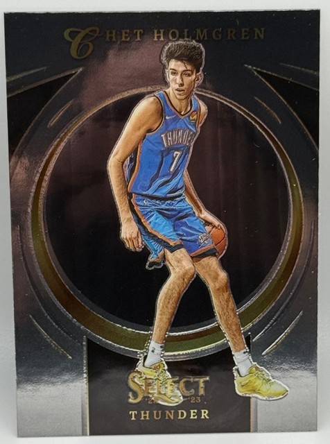 2022-23 Panini Select Chet Holmgren Select Certified RC OKC Thunder