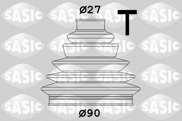4x ✅Fits SASIC 1906112 DRIVE SHAFT KIT WHEEL SIDE  ⭐UK Seller⭐
