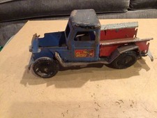 Vintage 50s Marx Delivery Service Pickup Truck For Restore