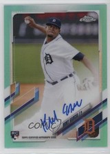 2021 Topps Chrome Rookie Aqua Refractor 93/199 Rony Garcia #RA-RG Auto 10k8