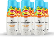 SodaStream - Lipton Iced Tea Peach No Sugar Soda Drink Mix | For Soda Makers;...