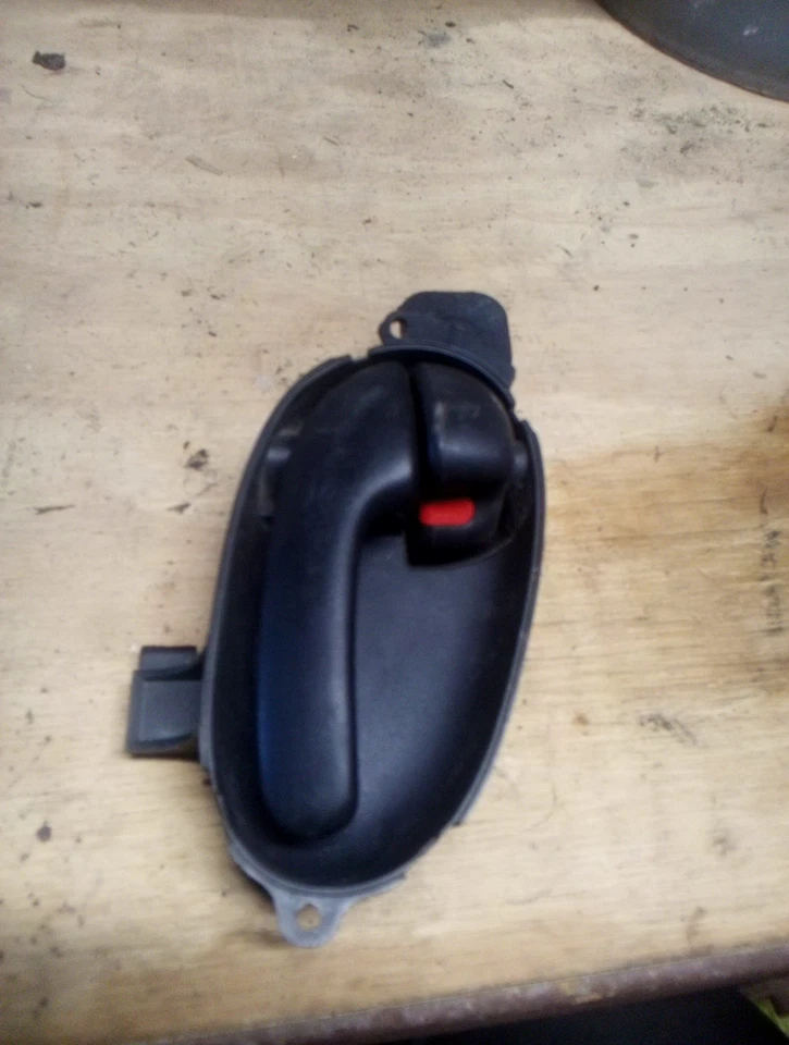 Manija de puerta interior para Chevrolet Trailblazer GMC Envoy 2002-2009 plástico negro Foto 3 de 3