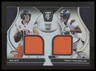 Bo Nix / Troy Franklin 2024 Panini Totally Certified Rookie Dual Swatch #RDS-DEN