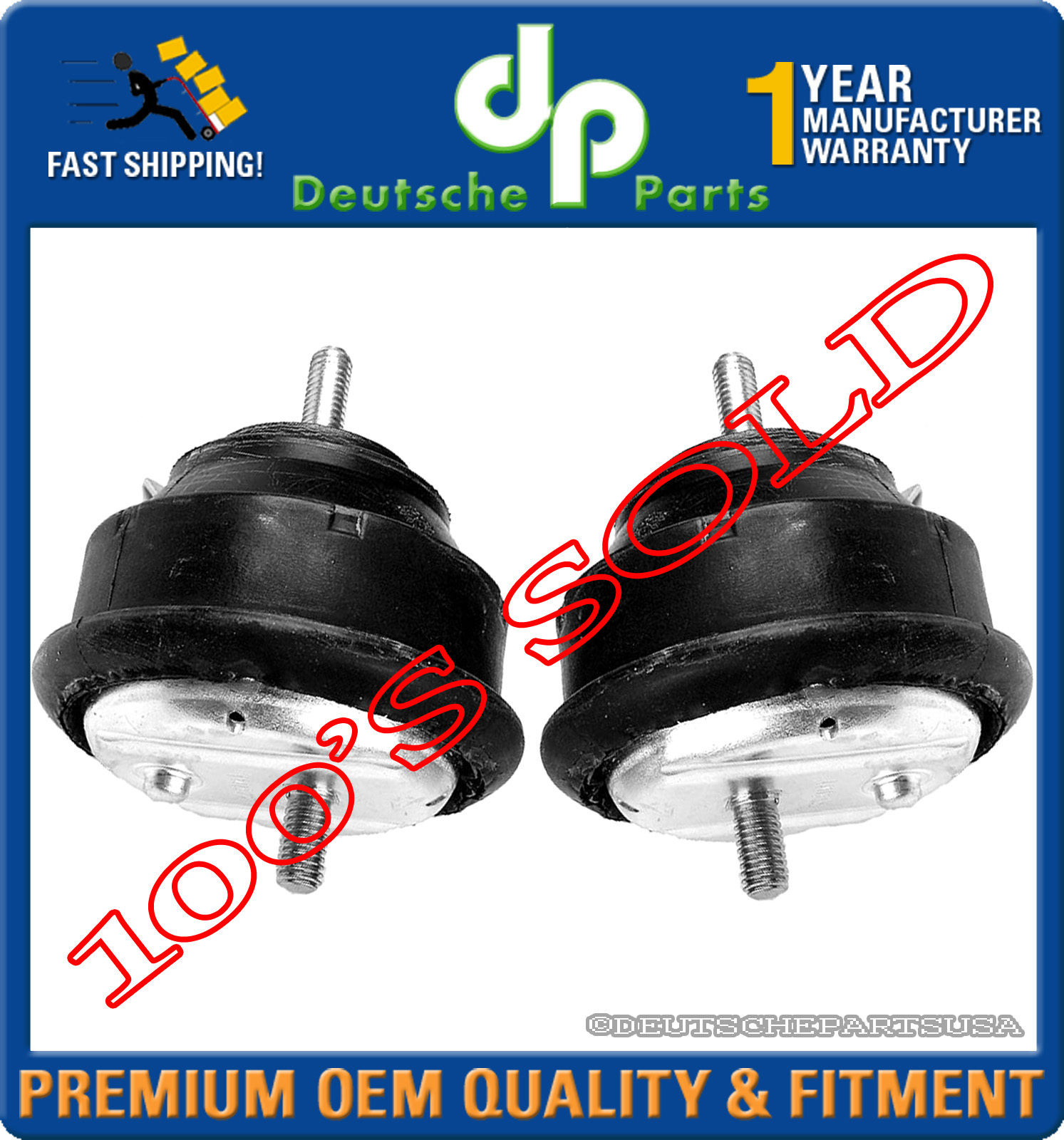 HYDRAULIC Engine Motor Mount Mounts for BMW E36 318 318is 11811141377 L