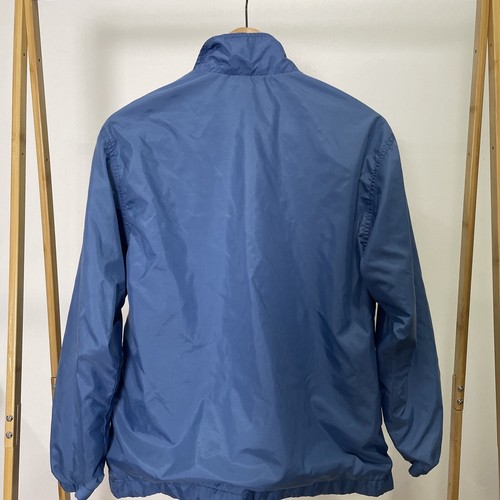 Vintage Nike Jacket Windbreaker Light Blue Zip Up Size L (14-16) - Picture 10 of 10
