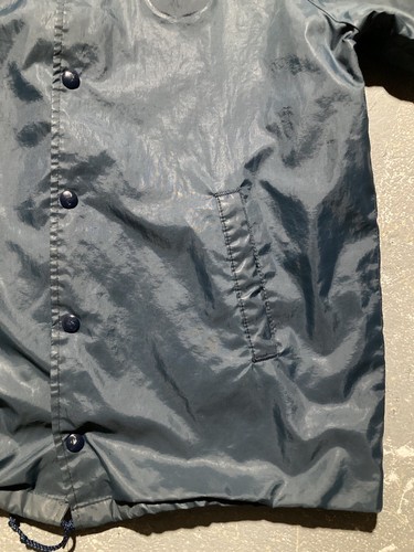 Vintage 90s Hartwell Satin Coaches Jacket Lined Windbreaker Size Medium - Picture 8 of 12