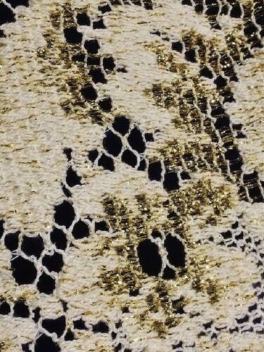 Country Curtains Fontaine 60"x 24" x 12" Lace Festoon Valance Living Room - Picture 8 of 10