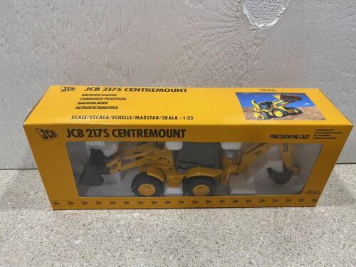 JOAL - JCB 217S Centremount Excavator Diecast 1/35 Scale - Precision NIB - Picture 2 of 6