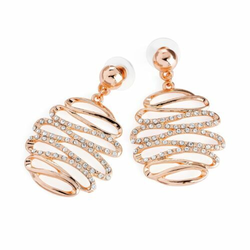 Boucles d'oreilles anciennes nœuds d'or et de cheveux - Bijou ancien