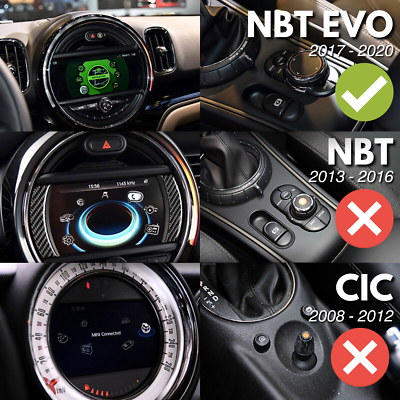 Mini Clubman F54 2017-2020 Carplay Android Auto NBT EVO Retrofit