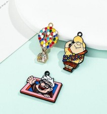 Lot 60PCS cute mix cartoon Charms Metal Pendants DIY Jewelry