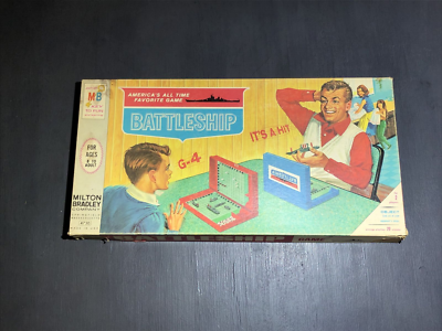 Vintage Battleship Board Game | 1967 | Milton Bradley | 4730