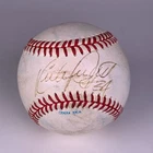 Kirby Puckett 1991 World Series Autographed Game Used Baseball AMCo LOA 22902