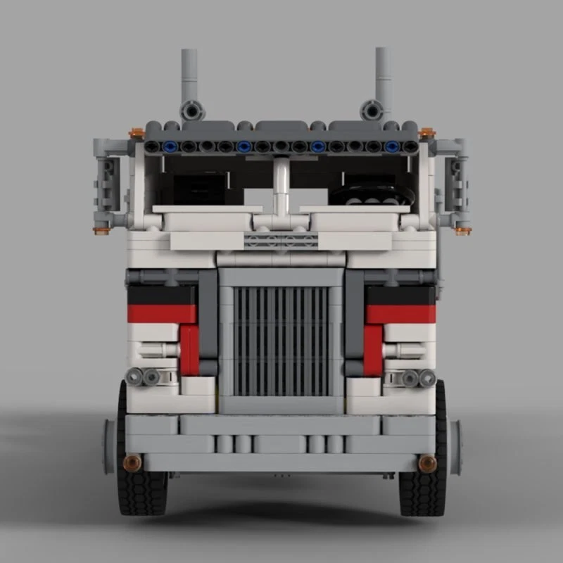 Custom MOC-104414 Full RC Cab-over Truck Flat Face Truck Semi-Truck 1664 Parts - Image 4 of 4