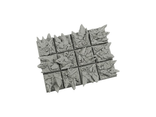 Micro Art Studio 25mm Square Chaos Bases (10) Brand New B02066 - Picture 2 of 2