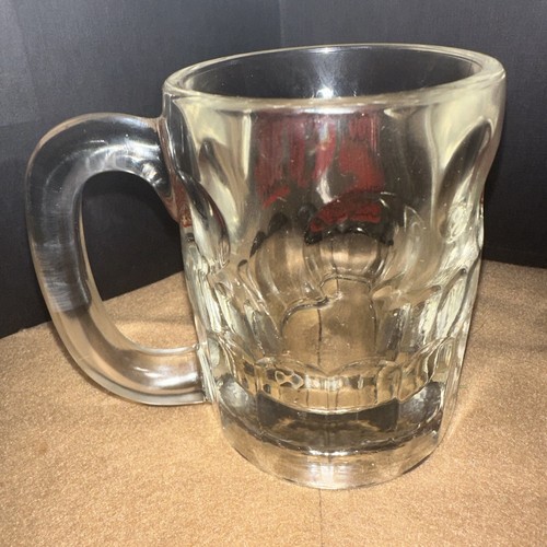 Vintage 4.25” Tall DOG N' SUDS SODA MUG THICK Glass Frosty - Picture 2 of 5