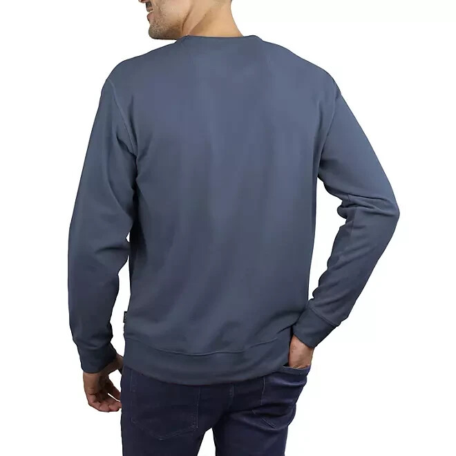 Jachs Men's Ultra Soft Crew Tee Size M Navy