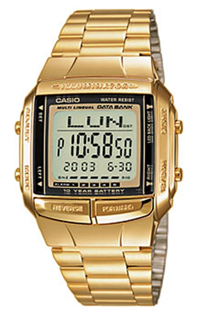 Relojes de pulsera Casio Databank resina