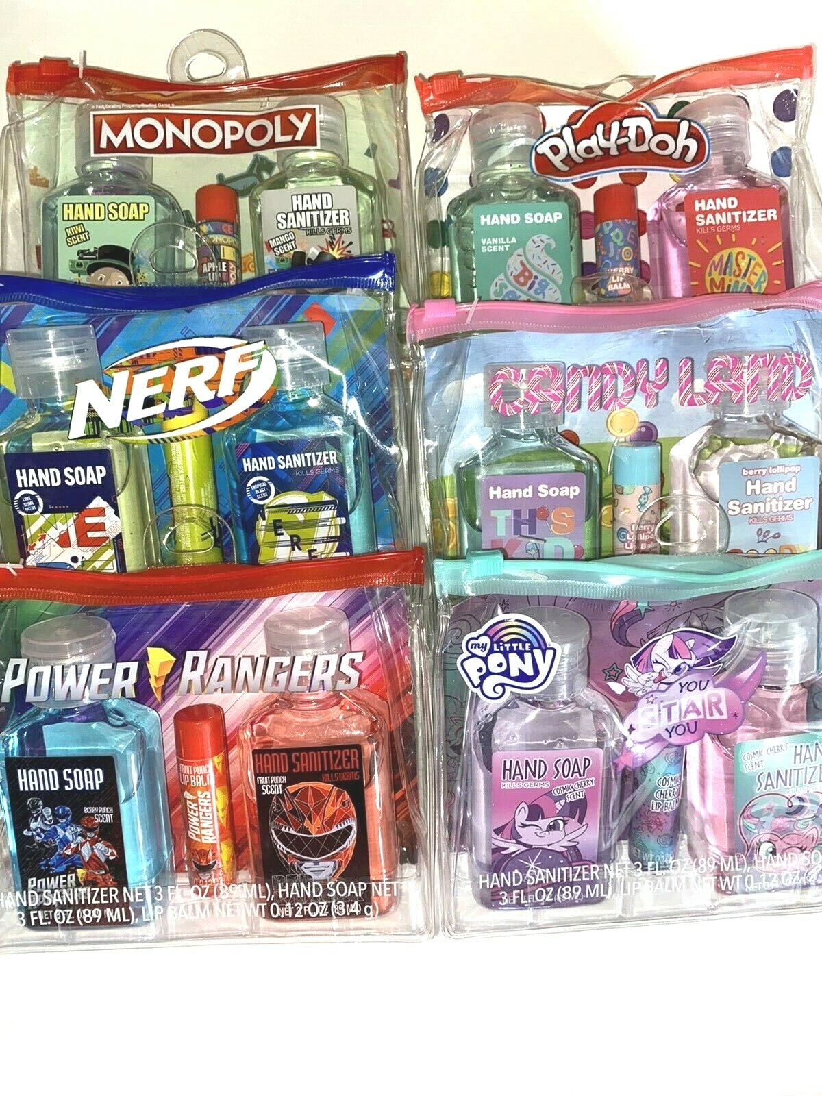 PONY Borsa da viaggio igiene bambini Hasboro sapone a mano balsamo per labbra SCEGLI IL TUO Exp. 7 15 2022