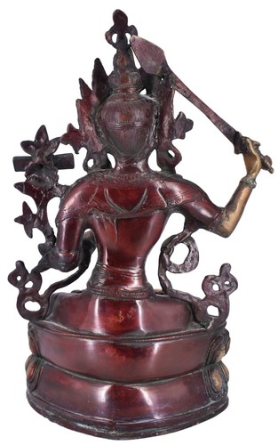 Whitewhale Tara Buddha Idol Tibetan Buddhism Yin Kwan statue Goddess Home Decor - Picture 5 of 7