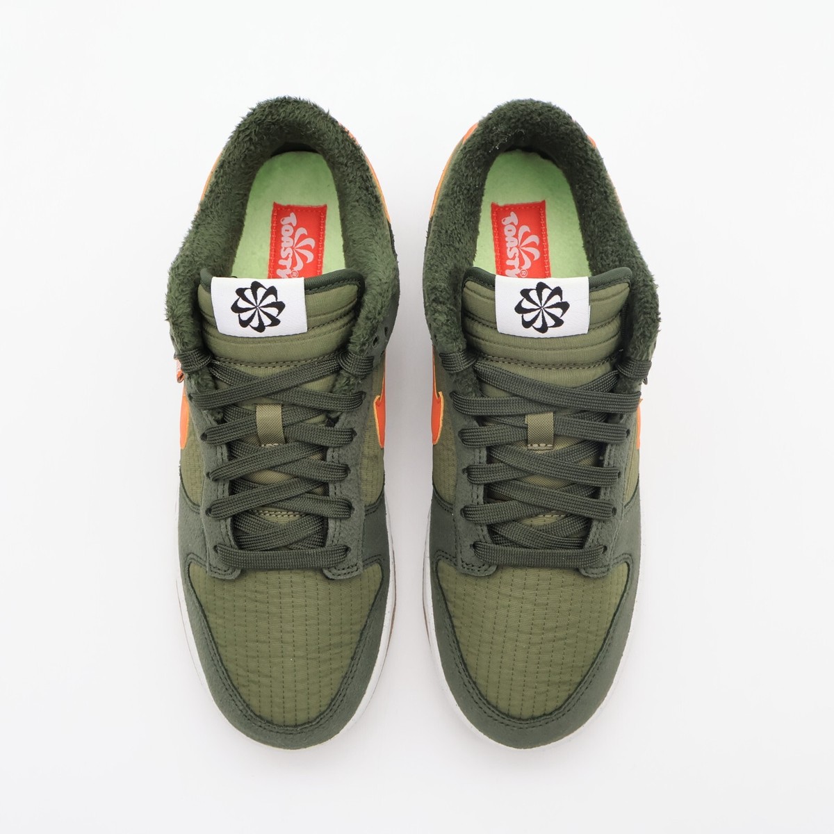 DD3358-300 Nike Dunk Low Retro Toasty Next Nature Sequoia Olive