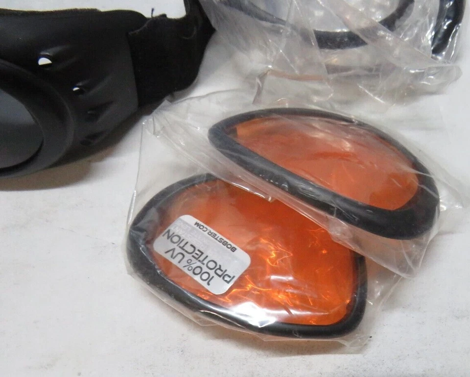 Gafas 3 en 1 Bobster Sport & Street marco negro con 3 lentes y estuche Foto 3 de 4