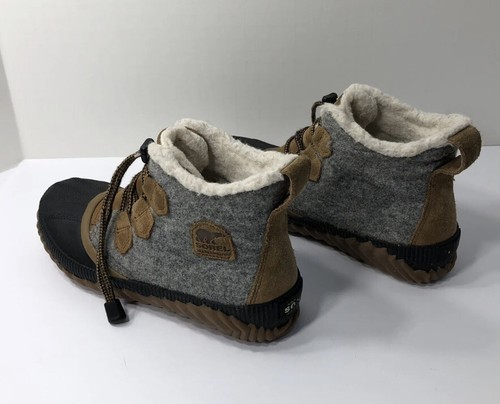 Sorel Out N About Plus Quarry Felt Waterproof Duck Snow Boots Women’s Sz. 5 - Picture 4 of 12