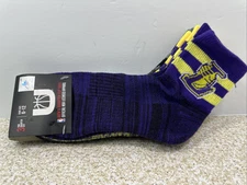 LA Lakers Official NBA Quarter Cut Socks Shoe Size 6-12 3 Pairs Socks Men's NWT