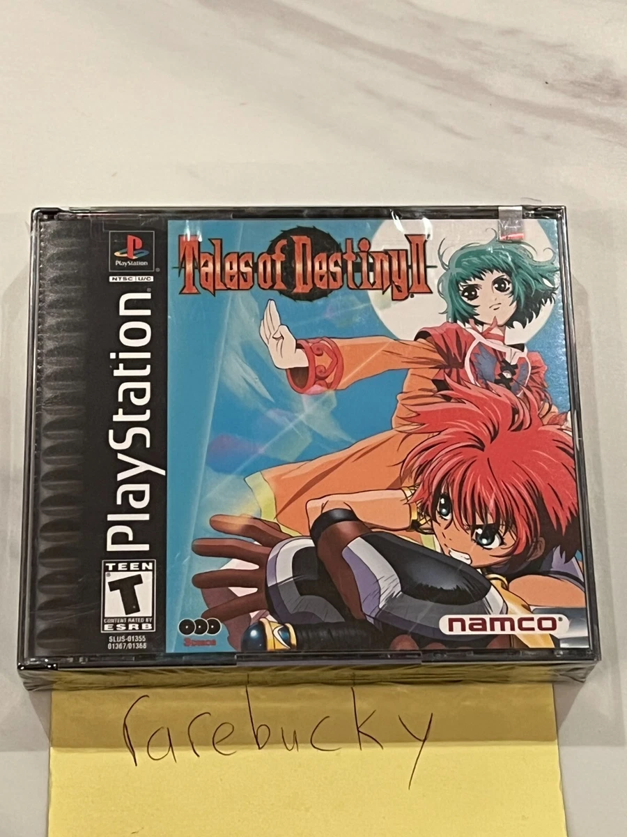 Tales of Destiny II PS1 PSX Playstation NEW SEALED Y FOLD W UPC