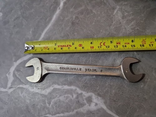 Stahlwille Stabil 1 metrischer Maulschlüssel 14 mm x 15 mm