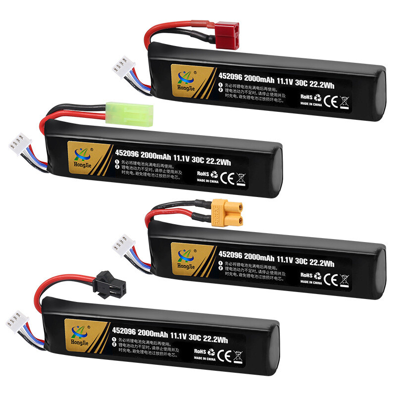 ZYGY 2PCS 3S 11.1V 2000mAh 5020120 Batterie au Lithium avec connecteur Odamiya pour Jouets Airsoft M4, Crane Stock, M110, G36, M14, L85, AUG, G3 Jouets Airsoft Gun Pistolet Airsoft Rifle ZYGY 2PCS 3S 11.1V 2000mAh 5020120 Batterie au Lithium avec connecteur Odamiya pour Jouets Airsoft M4, Crane Stock, M110, G36, M14, L85, AUG, G3 Jouets Airsoft Gun Pistolet Airsoft Rifle